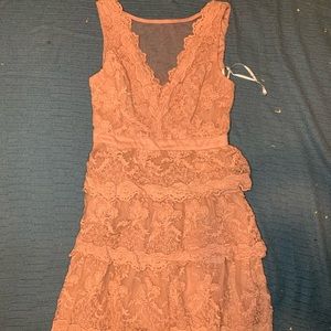 Nikibiki pink layered dress